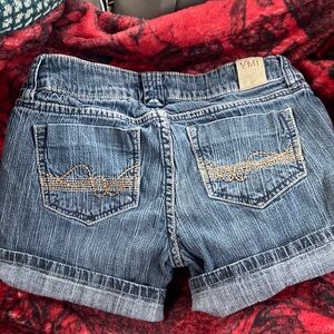 vintage YMI denim shorts